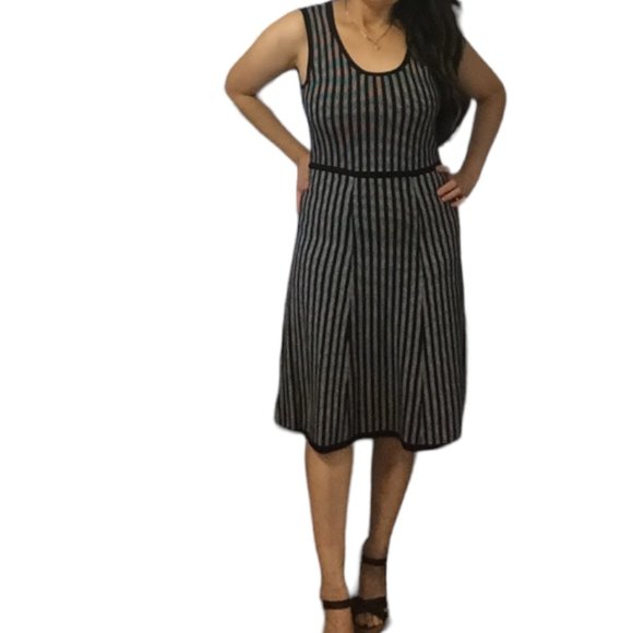 TRISTAN Fit & Flare Knit Dress - Picture 8 of 14